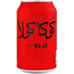 کوکا زیرو قوطی